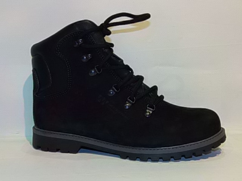 TREK (бот.жен  черные, шнурки, зима)
