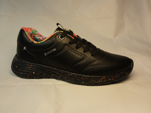 Rieker (п/бот. ж. черн. шнур. лето)