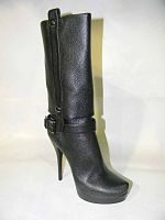 Loriblu (сап. ж. черные на молнии,  д/сез.)