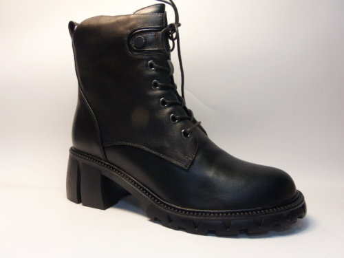 Top Ray ( бот.жен. черн. шнурки, молния,д/сез.)