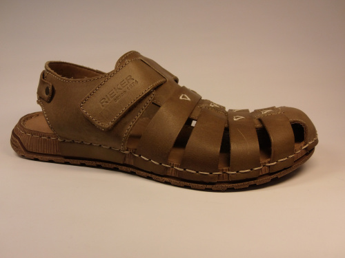 Rieker (т.муж св.коричн., сандали, откр. лето)
