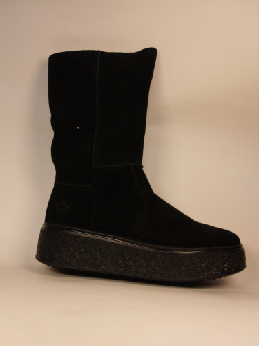 Rieker (сап.жен. черные. молн, зима)