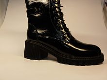 MEEGO COMFORT (бот.жен. черн.лак шн/молн. д/сез.)