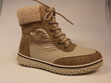 Rieker (бот.жен. бежев, шнур, молния д/сез.)