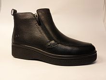 SALAMANDER (п/сап. муж. черные, 2 молн, зима)