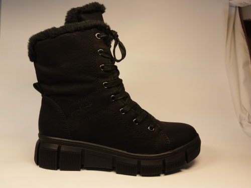 Rieker (бот.жен. черн. шнур.молн., д/сез)