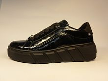 Rieker (п/бот.жен. черн.лак шнур., д/сез)