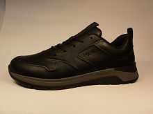 Rieker (п/бот.муж. черные, шнурки, лето)