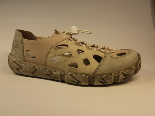 Rieker (т.жен. с отверст.бежев, лето)