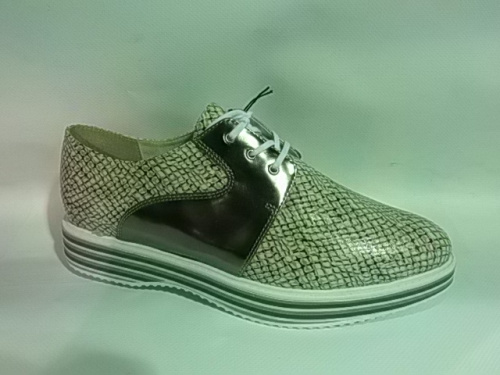 Wortmann ( п/бот. жен. серебр/беж.шнурок,лето)