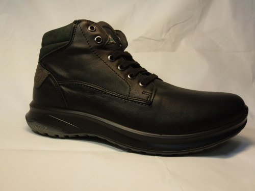 GRISPORT (бот.муж.черные,шнур.молн, д/сез.)