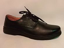 ROMER (п/бот. муж. черные, шнурок,лето)