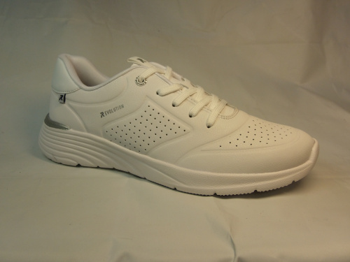 Rieker (п/бот,жен. белые,шнур.,лето)