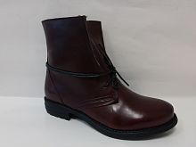 Francesco Donni  (п/сап. жен.бордо, шнурки, зима)