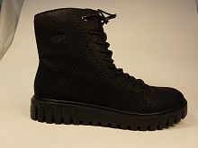 Rieker (бот.жен. черн, шнур/молн. д/сез.)