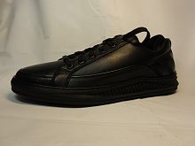 JONNY FIRE (п/бот. муж. черные, шнур., лето)