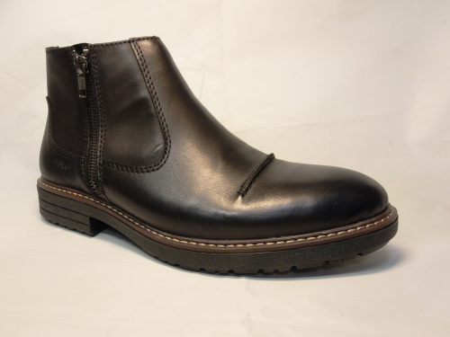 Rieker (бот. муж. черн. две молн, зима)