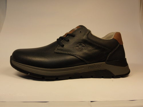 Rieker (п/бот. муж. синие.шнурок,лето.)