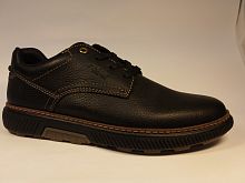 Rieker (п/бот.муж. черн, шнурки, лето)