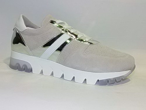 Tamaris (п/бот.жен. бежев., шнурки. лето)