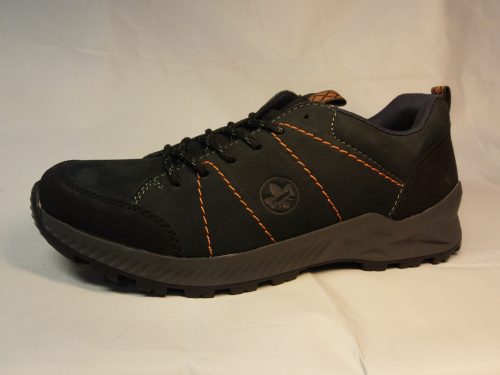 Rieker (п/бот..муж. синие шнур. лето)