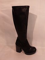 Wortmann (сап.ж.черные, молния, каблук, д/сез.).