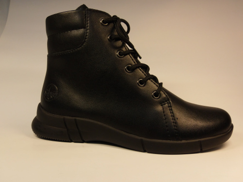 Rieker (бот.жен. черн, шнур, молния д/сез.)