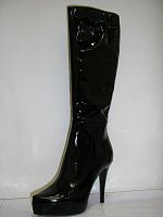 NANDO MUZI (сап.жен. черные на молнии д/сез.)