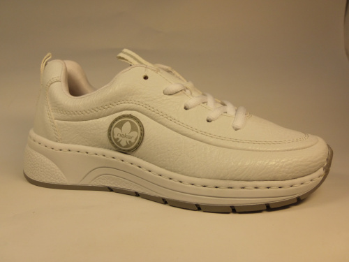 Rieker (п/бот.жен. белые шн. лето)